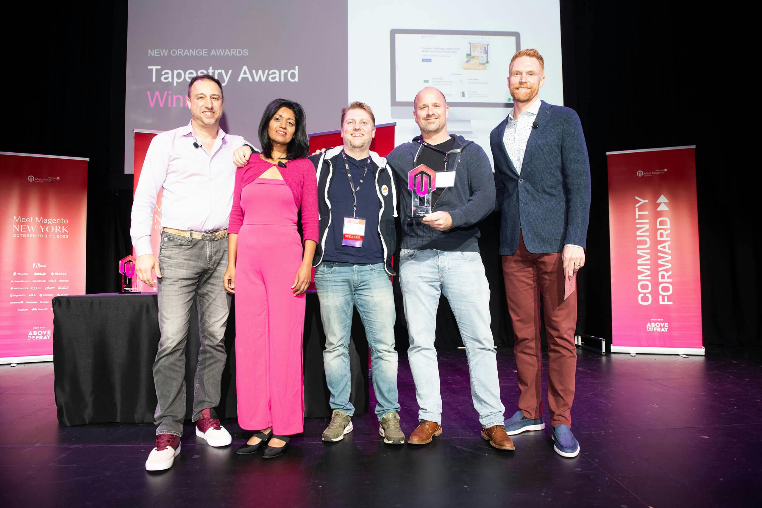 Onze klant Dutch Label Shop wint de MM23NYC Tapestry Award!